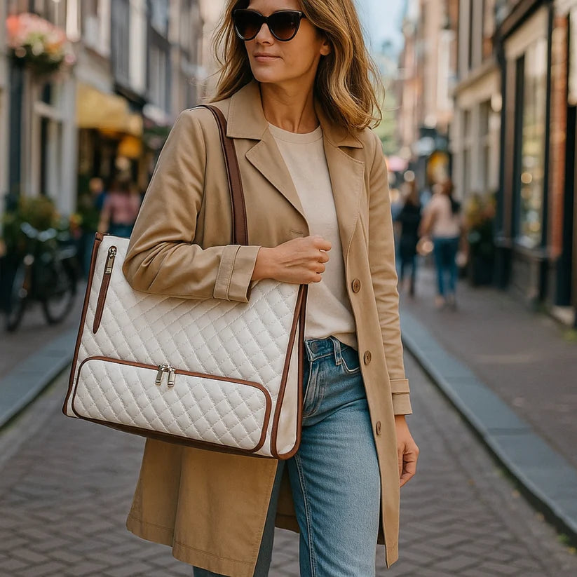 CoolBag Elegance™ – Ser ut som en handväska, kyler som en box