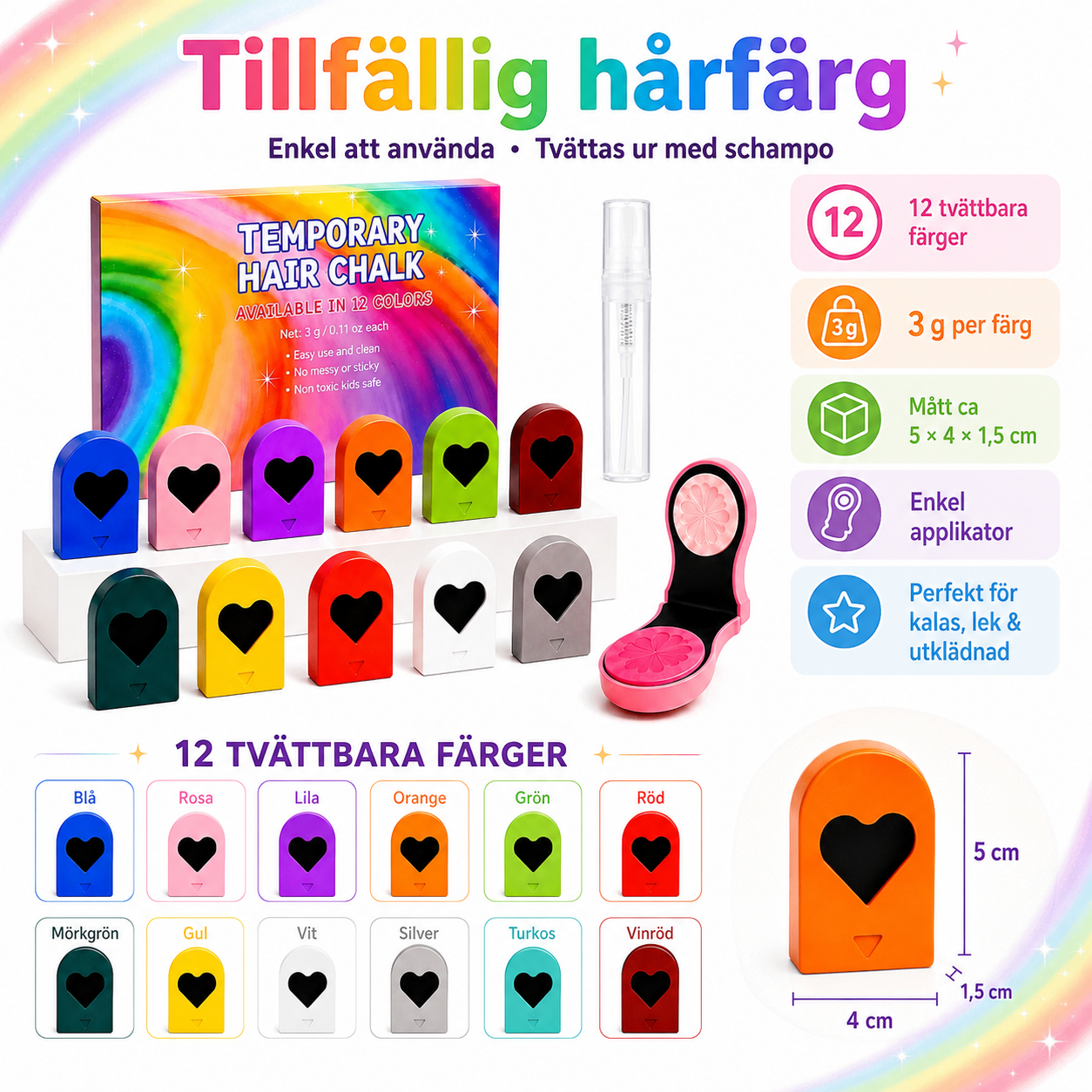 FärgMagi – Ny frisyr för en dag