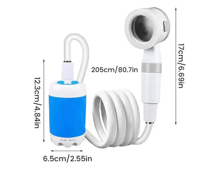 Portabel Vattenpump: Kit med Slang & Munstycken