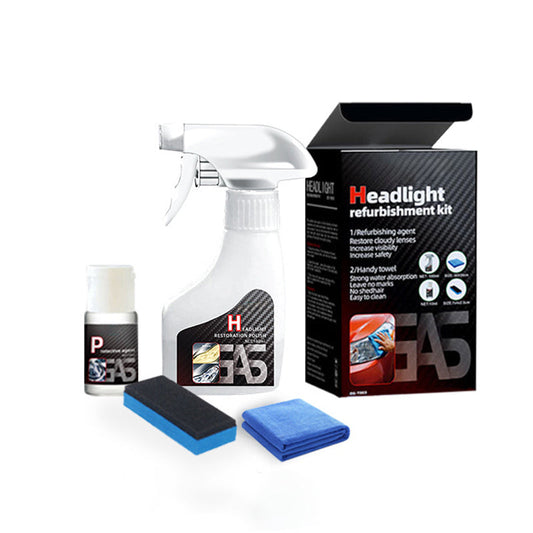 Automotive Headlamp Restoration Fluid Kit