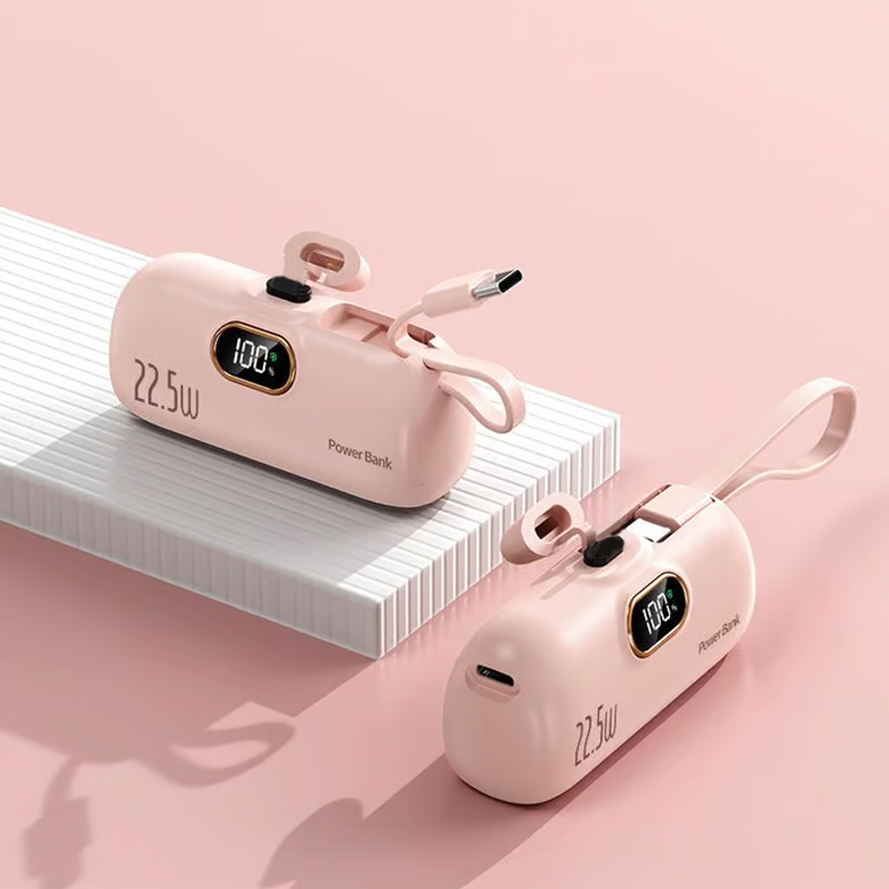 Mini Portabel Powerbank 5000mAh för Telefon
