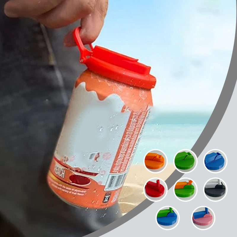 Soda Can Lid with Straw for Kids