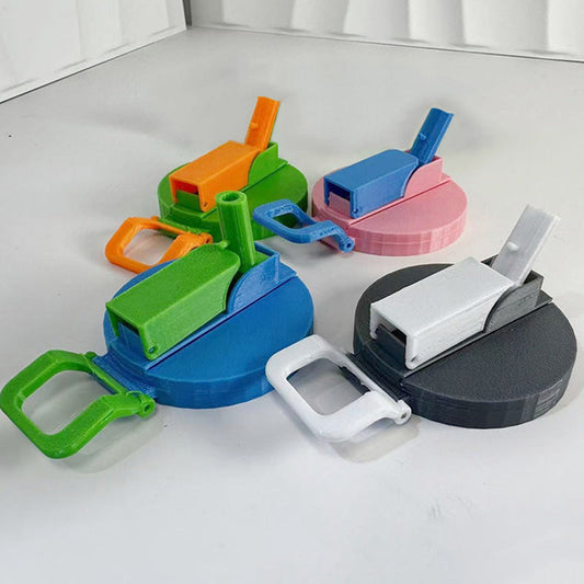 Soda Can Lid with Straw for Kids
