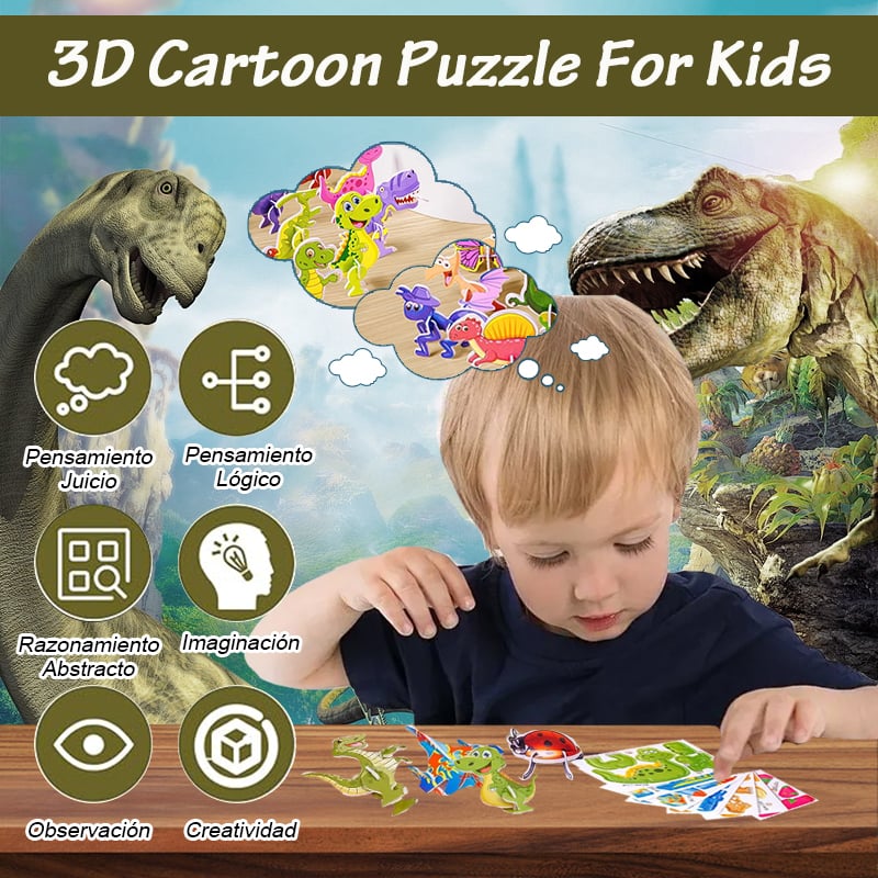 Kreativa Figurer 3D – passar premium barnleksaker