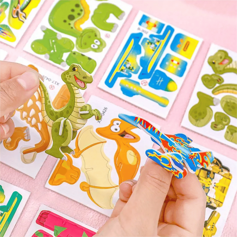 Kreativa Figurer 3D – passar premium barnleksaker