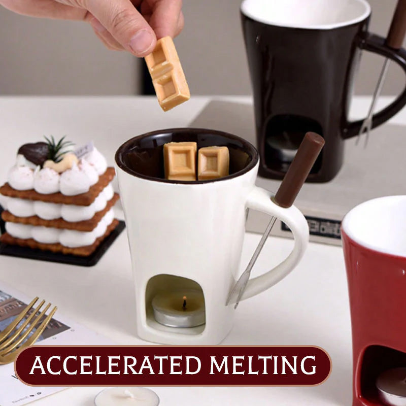ChocoLjus – lekfullt och tydligt; choklad + värmeljus i ett