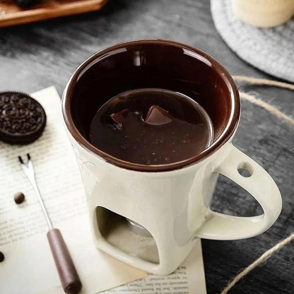 ChocoLjus – lekfullt och tydligt; choklad + värmeljus i ett