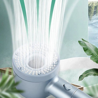 AquaBoost – Kraftfullt duschmunstycke med turbo-lufttryck