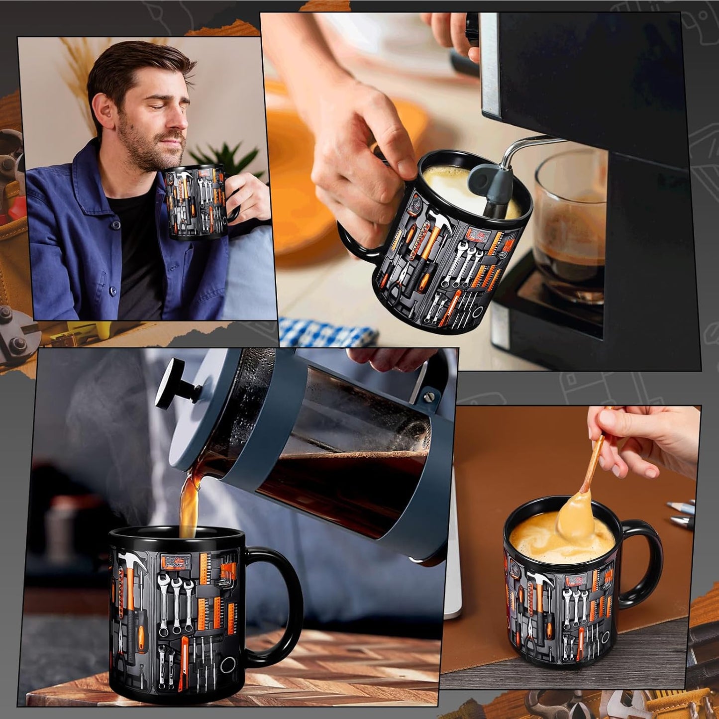 VerktygsMuggen – 3D-mugg i verktygslådestil för DIY-entusiaster