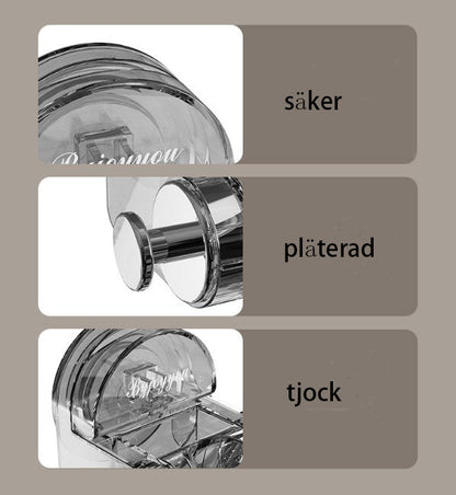 DuschFlex – Spikfritt & Justerbart Duschfäste med Sugkopp