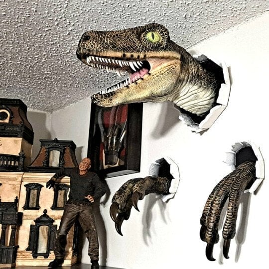 JurassicWall – Realistisk 3D-design med handmålade detaljer
