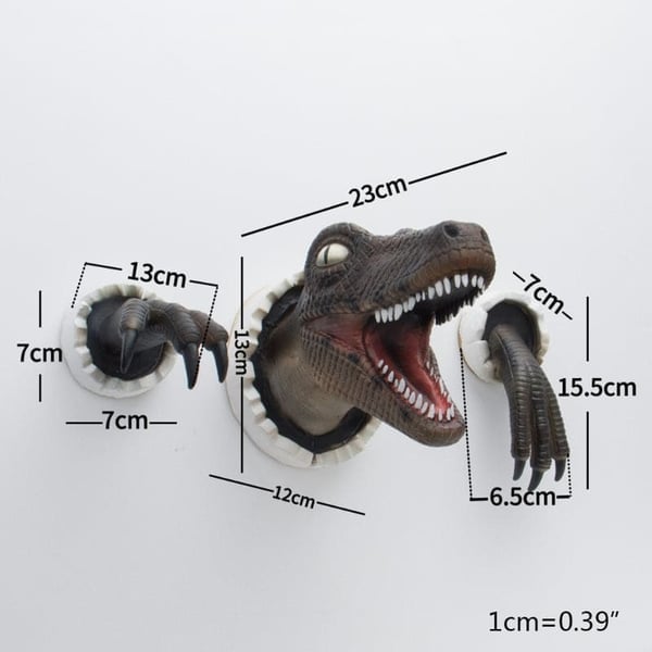 JurassicWall – Realistisk 3D-design med handmålade detaljer