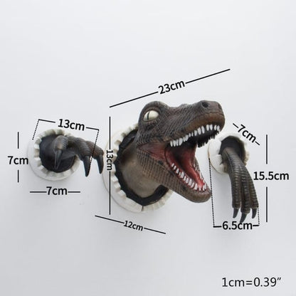JurassicWall – Realistisk 3D-design med handmålade detaljer