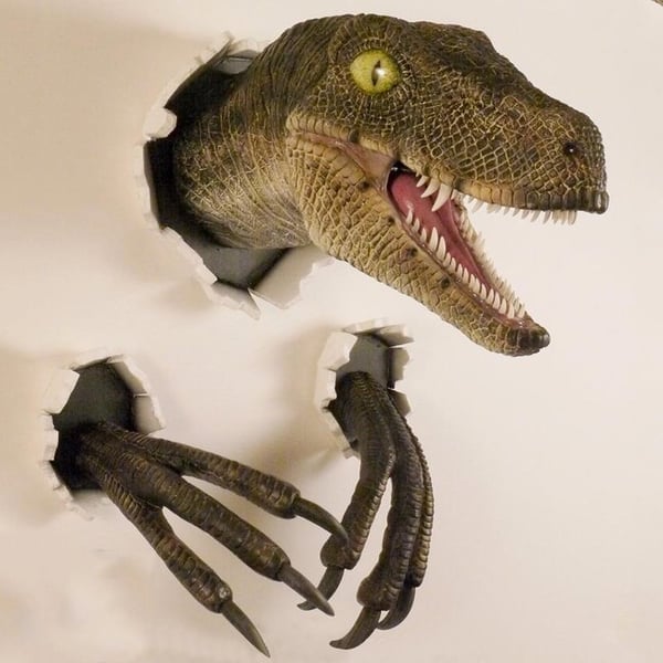 JurassicWall – Realistisk 3D-design med handmålade detaljer
