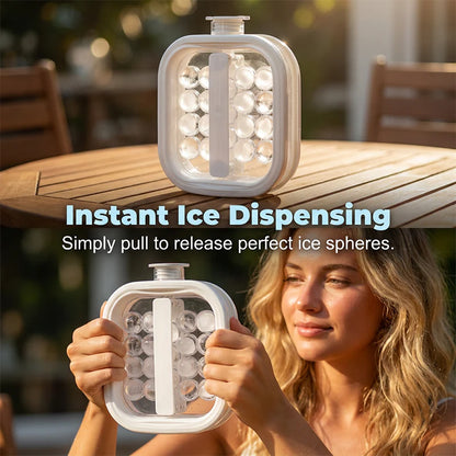 IsFlaska – Innovativ 2-i-1 isform som håller drycken iskall längre