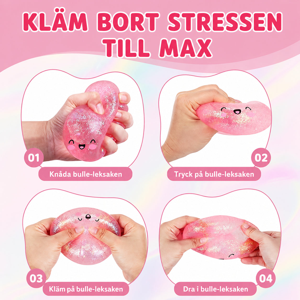 GlitterSquish – Charmig och rogivande