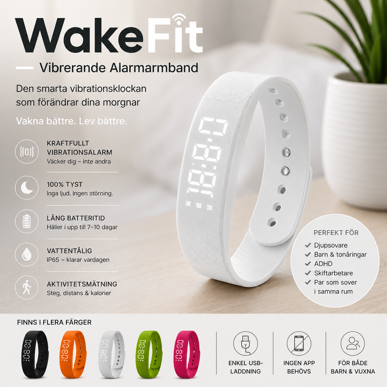 WakeFit – Smart start på dagen